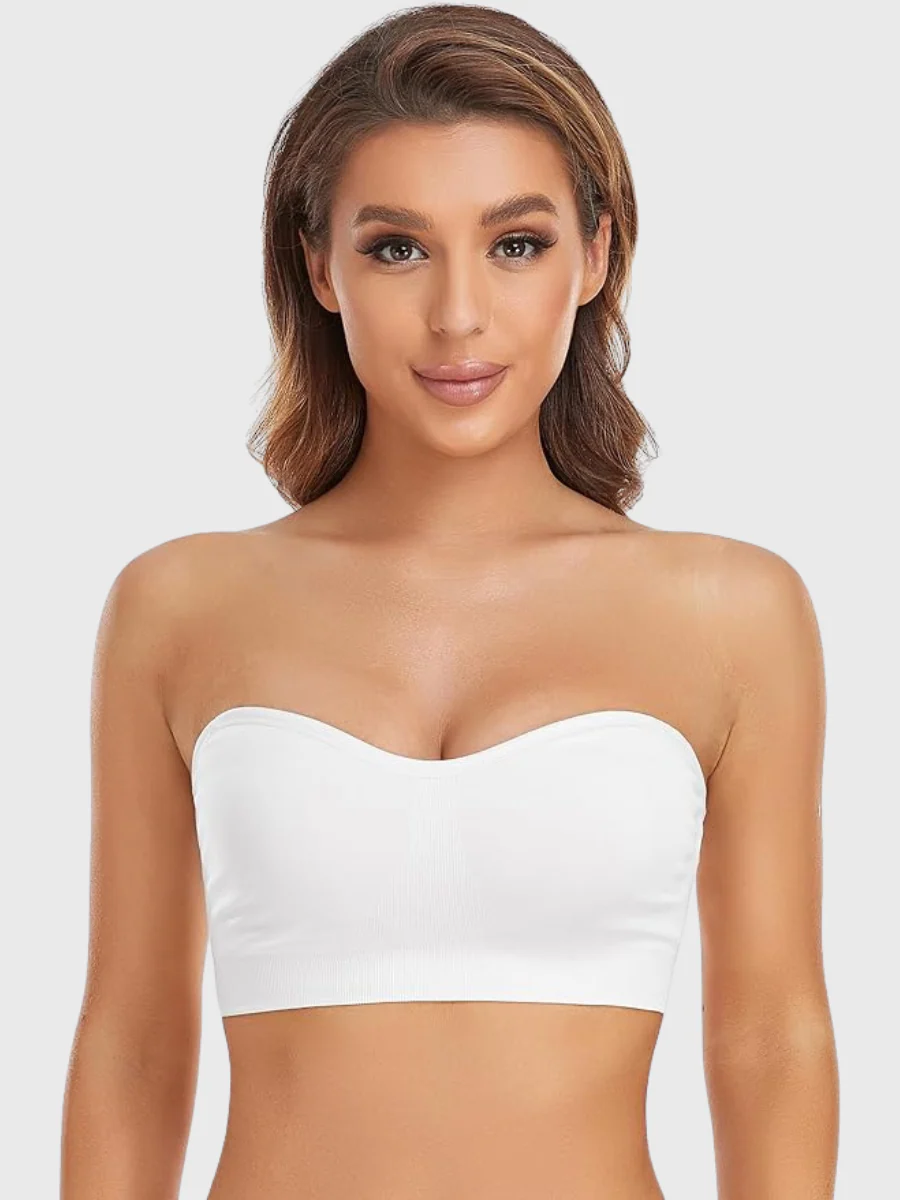 Non Slip Strapless Bra - Image 6