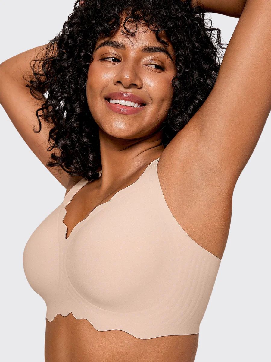 Seamless Scalloped Jelly Bra - Image 3