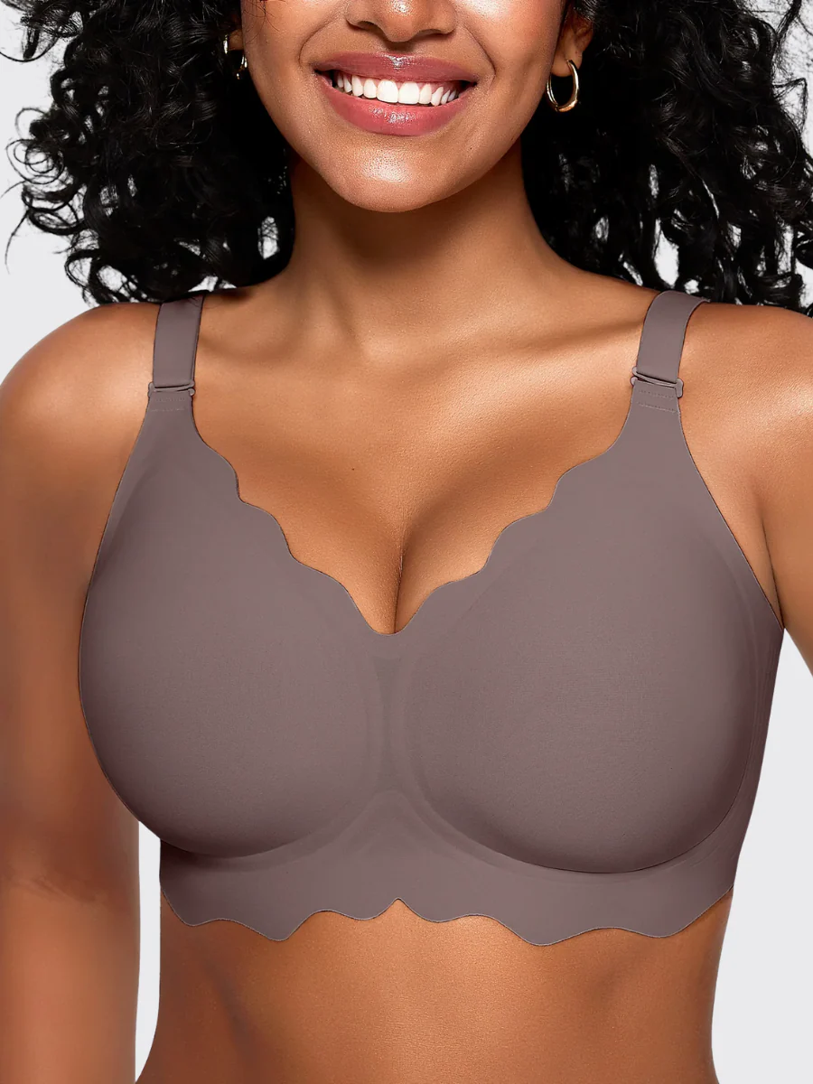 Seamless Scalloped Jelly Bra - Image 5
