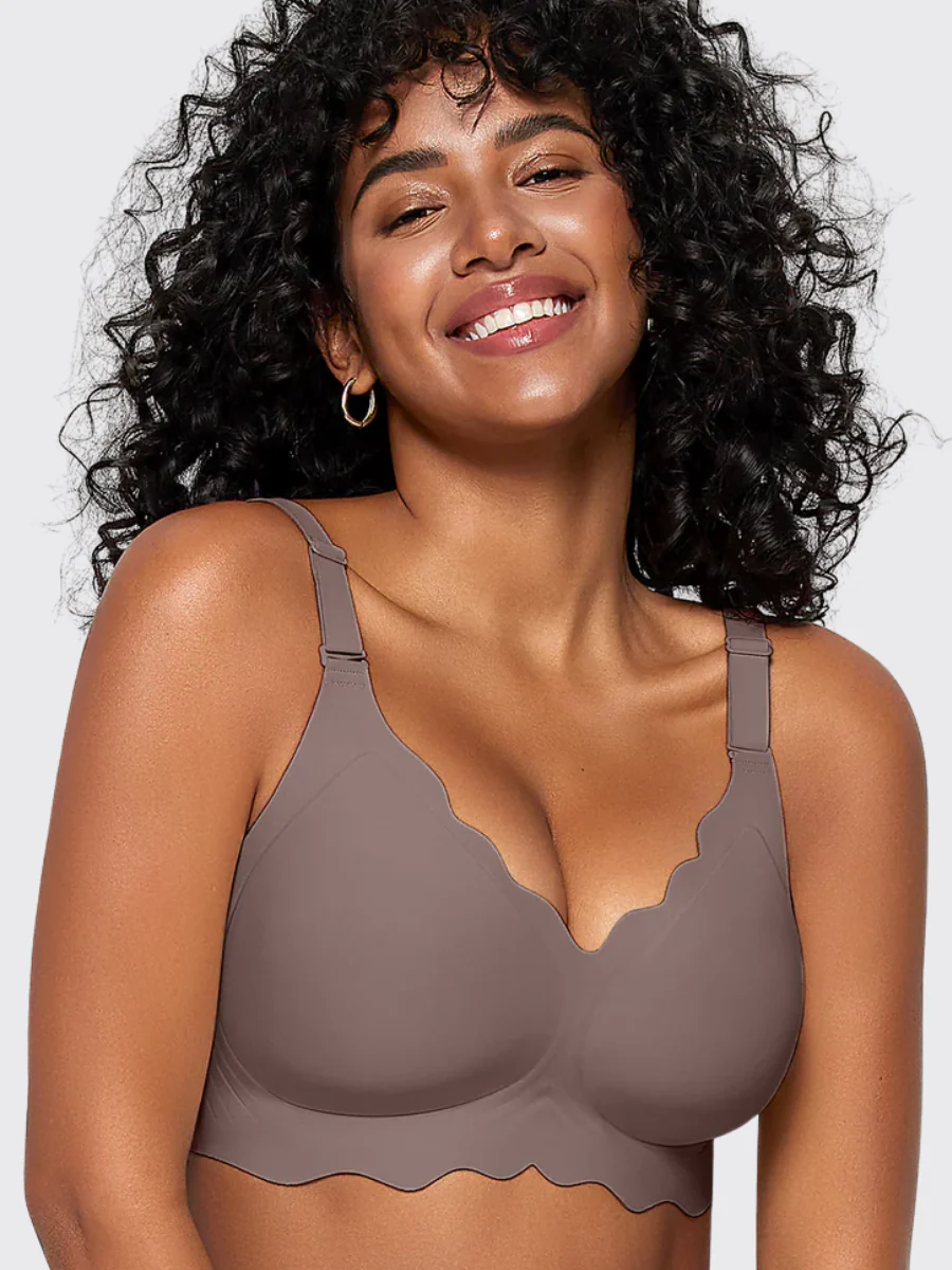 Seamless Scalloped Jelly Bra - Image 6