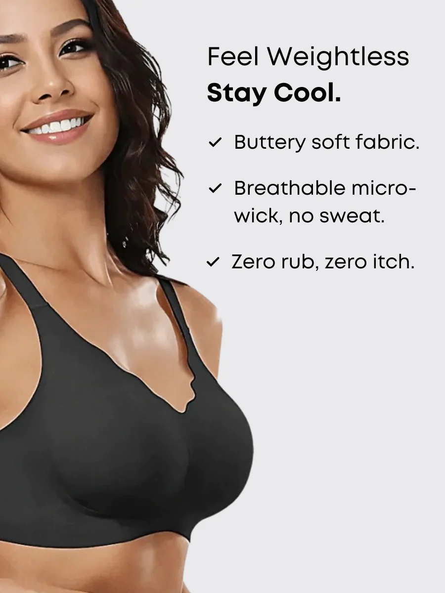 Wireless Scalloped Jelly Bra - Image 3